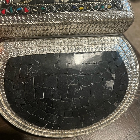 RAMLA Beverly Hills Black Mosaic Bag - Picture 3 of 3